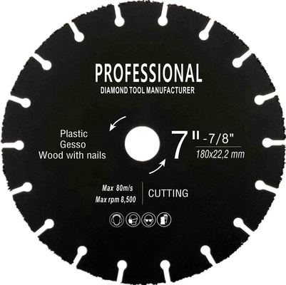 9" Wood Cutting Saw Blade Tungsten Carbide gesso plastic professional disc