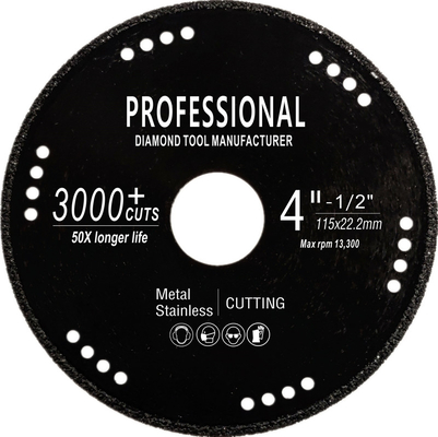 180mm Stainless steel cutting disc diamond saw blade durable 3000cuts