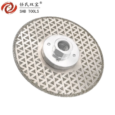 5" Electroplated Diamond Saw Blade 125MM For Glass Stone Marble Ceramic Granite Cutting And Grinding