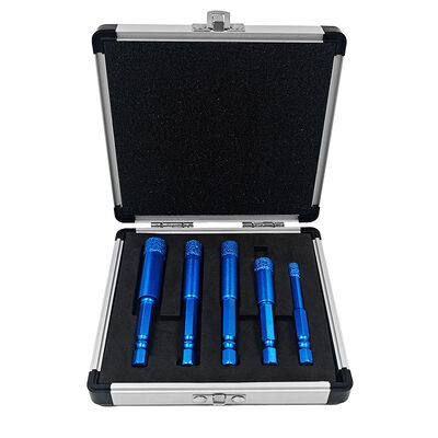 Diamond Hole Drill set 5pcs Express Interface fast connection for granite ceramic marble drilling