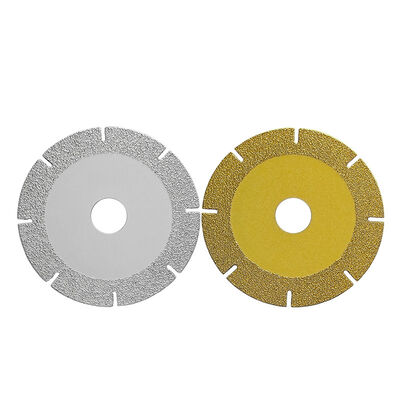 110mm Vacuum brazed cutting blade segment universal diamond tools